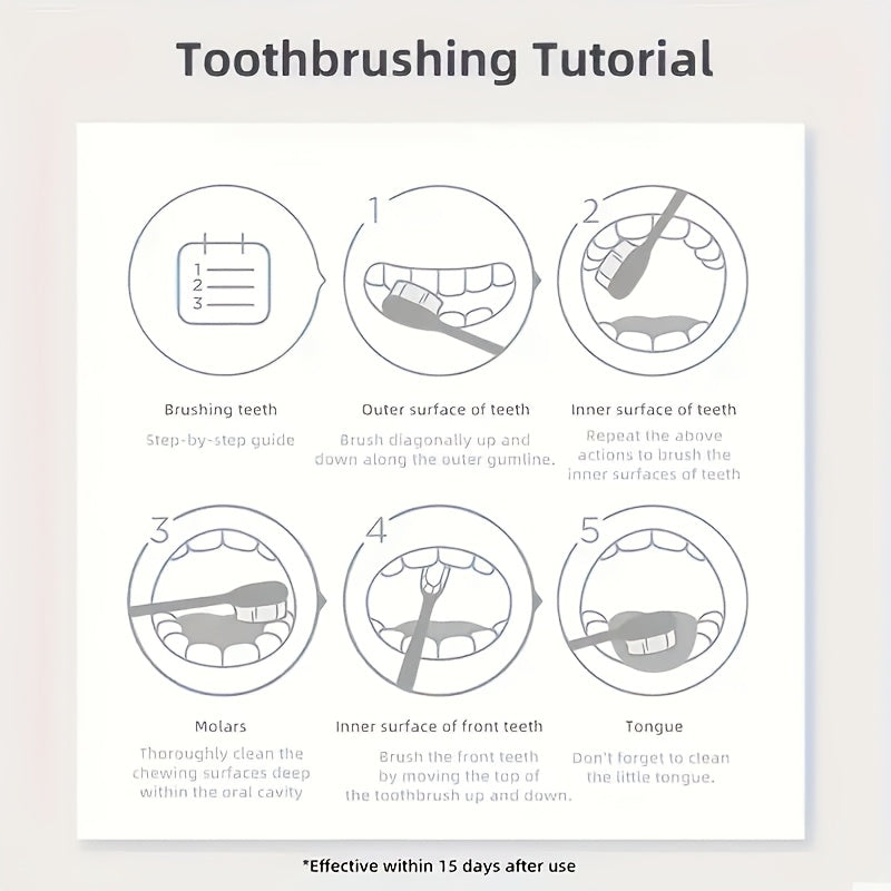 Hydroxyapatite Whitening Tooth Powder with Foldable Toothbrush
