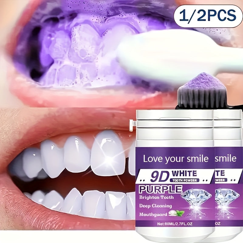9D White Purple Teeth Powder