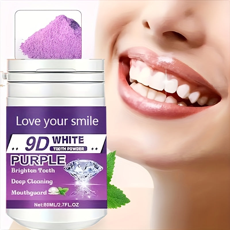 9D White Purple Teeth Powder