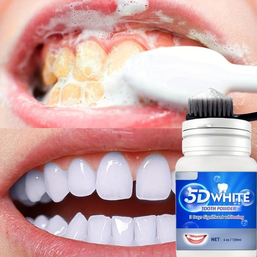 5D White Teeth Polishing Powder