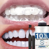 Hydroxyapatite Whitening Tooth Powder with Foldable Toothbrush