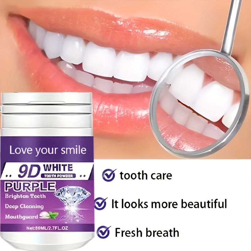 9D White Purple Teeth Powder