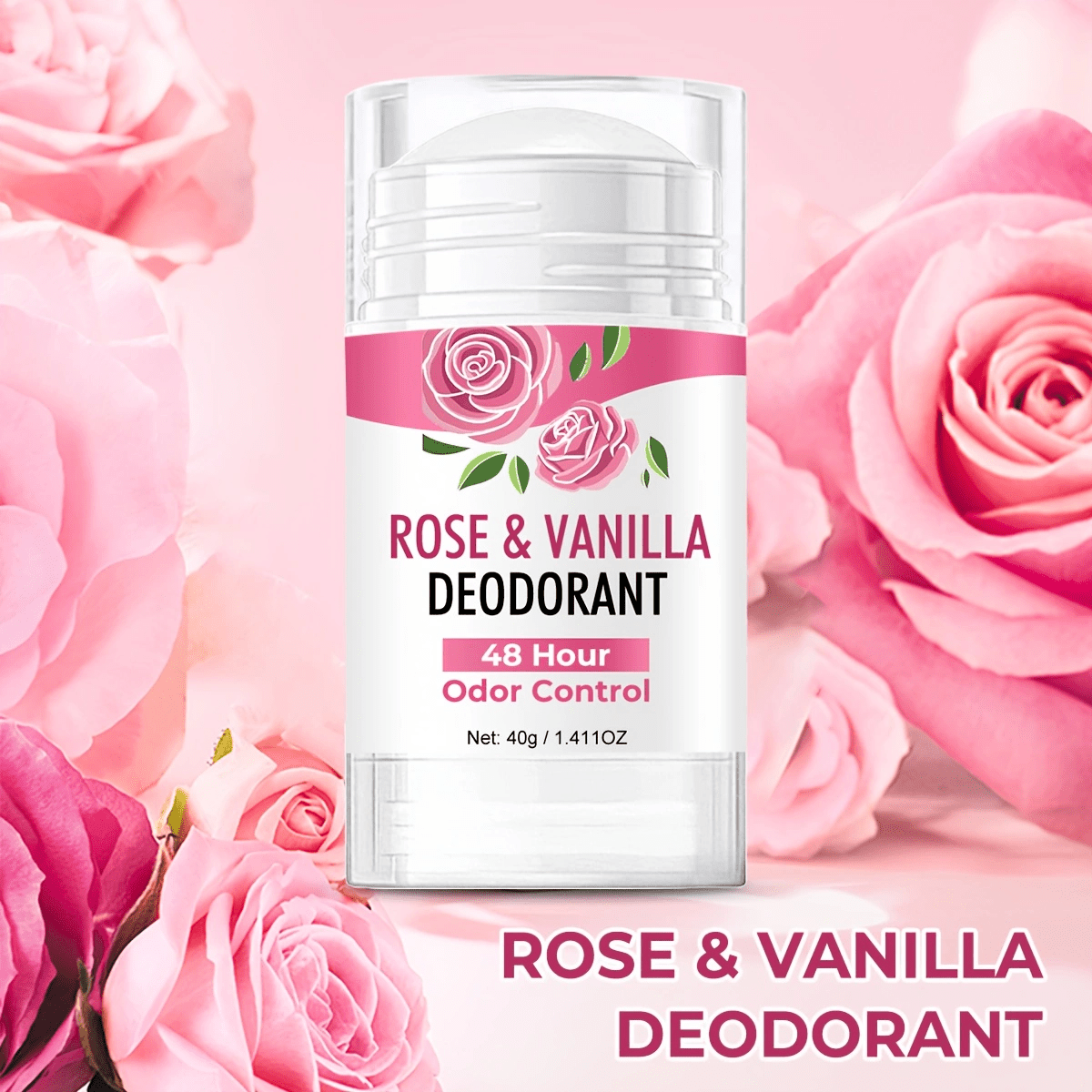 Rose & Vanilla Deodorant Sticks