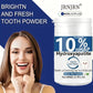 Hydroxyapatite Whitening Tooth Powder with Foldable Toothbrush