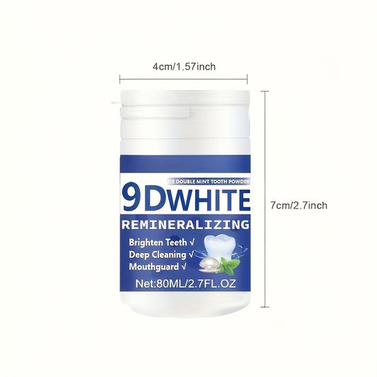 9D White Remineralizing Tooth Powder