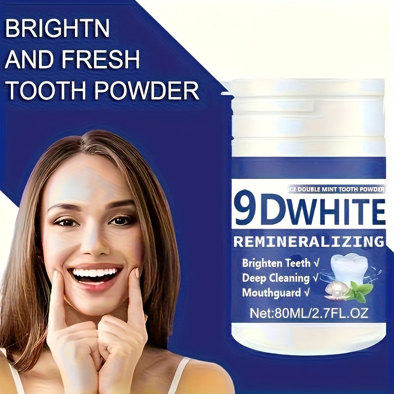 9D White Remineralizing Tooth Powder