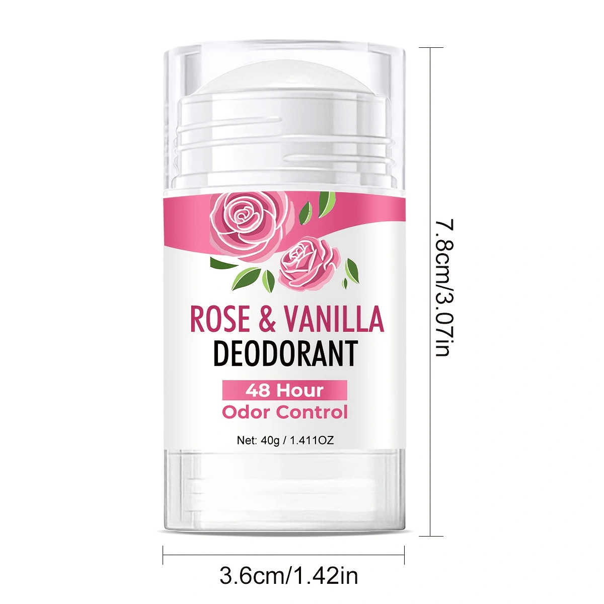 Rose & Vanilla Deodorant Sticks