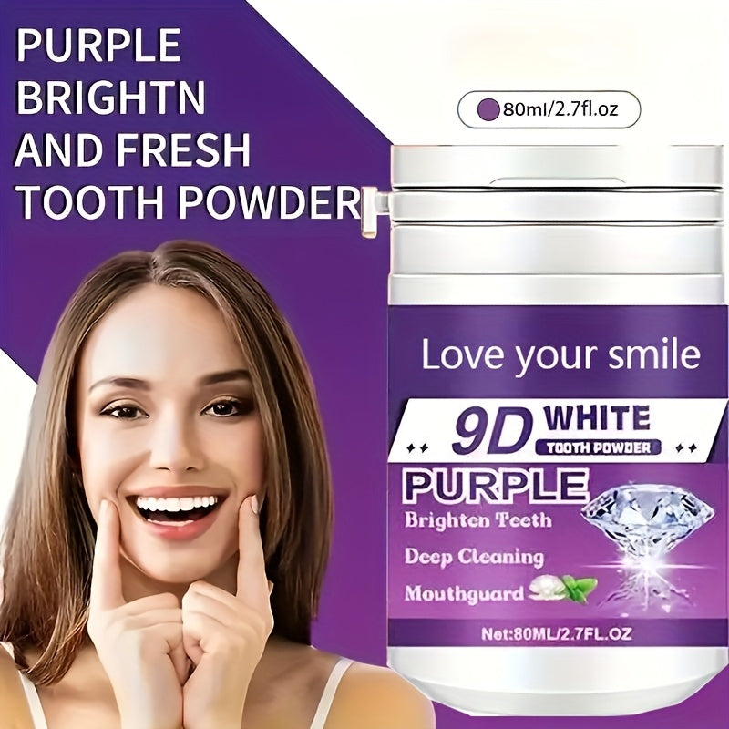 9D White Purple Teeth Powder