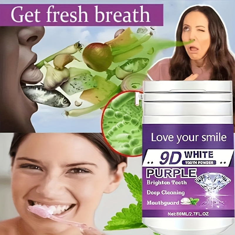 9D White Purple Teeth Powder