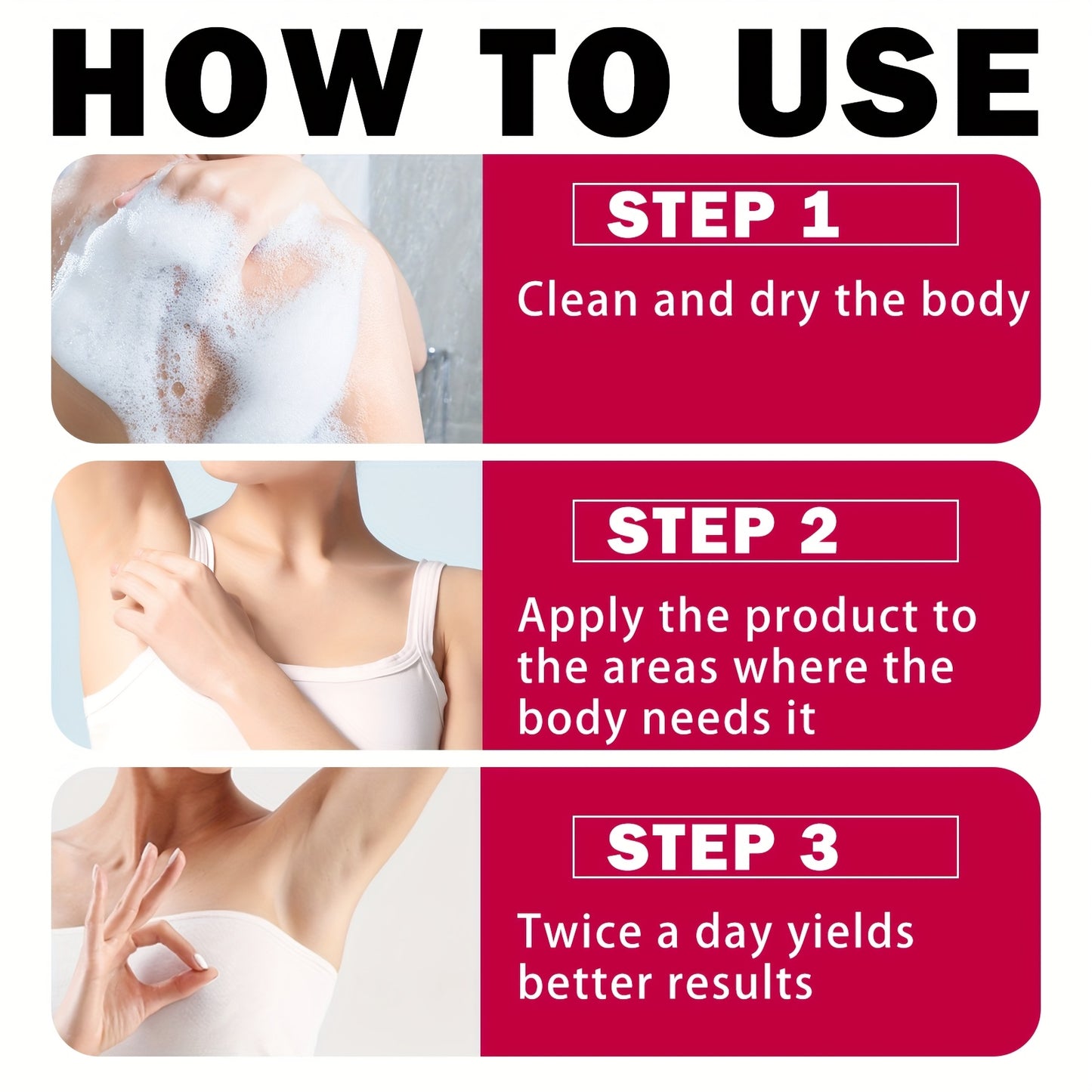 Rose & Vanilla Deodorant Sticks